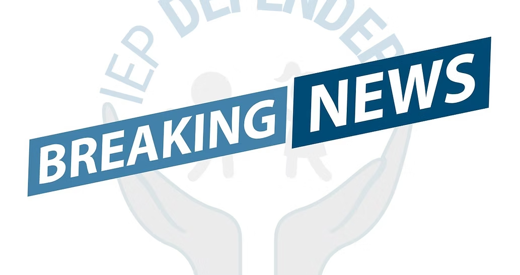 Breaking news icon for website