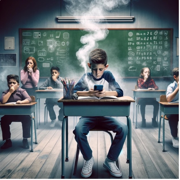 social media is smoking